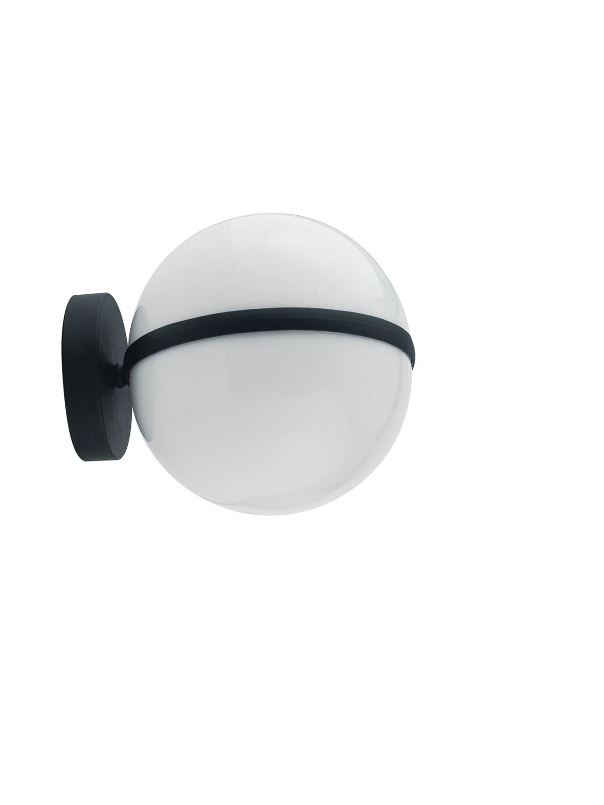 Applique per esterno IP44 in acrilico PMMA base in alluminio pressofuso nero lampada 1XE27 non inclusa ORBIT Applique per esterno IP44 in acrilico PMMA base in alluminio pressofuso nero lampada 1XE27 non inclusa ORBIT